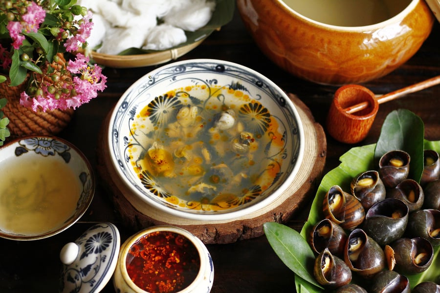 Cách nấu bún ốc Hà Nội theo lối cũ: Tinh hoa ẩm thực đất Kinh kỳ