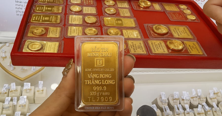 Bảng giá vàng 9999 24K 18K SJC DOJI PNJ hôm nay 31/5/2025